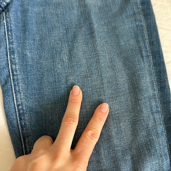 Mother the pixie dazzler ankle fray in wash beginners luck *flawed - Picture 11 of 16